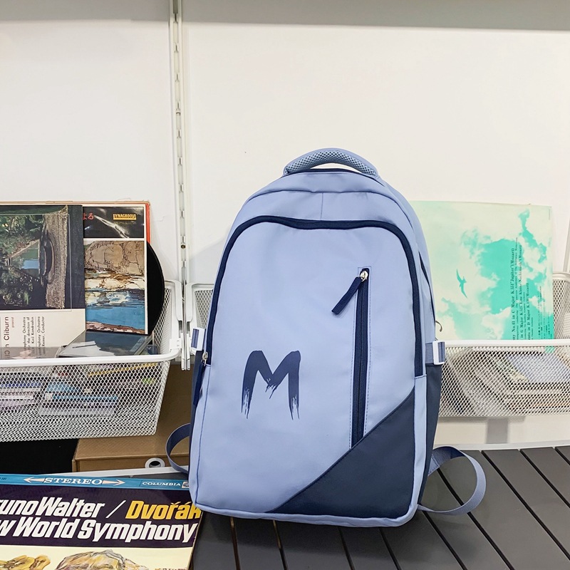 High school backpack with large capacity, college, junior high school, college students, Harajuku backpack, Korean version for men, high school, good-looking, versatile backpack Application Scenario