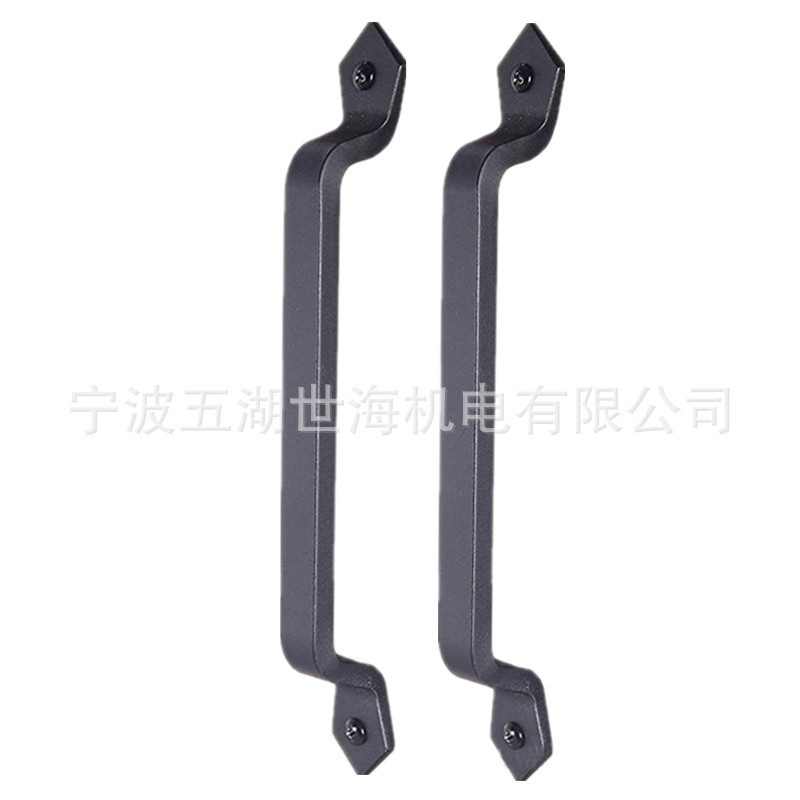 Barn door, sliding door, sliding door, partition, cast iron handle, double door manufacturer wholesale, door handle, handle, handle Item Picture