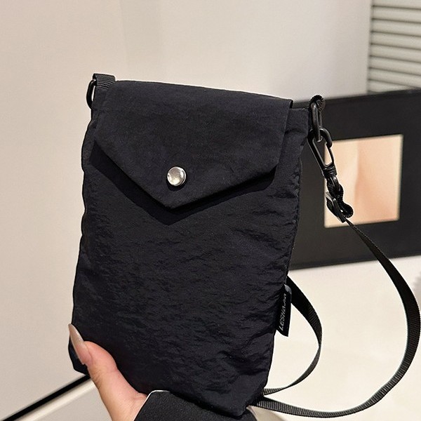 2025 Solid-color fashionable phone bag, lightweight and versatile coin purse, casual key bag for going out, macaron-colored crossbody bag Specification drawing