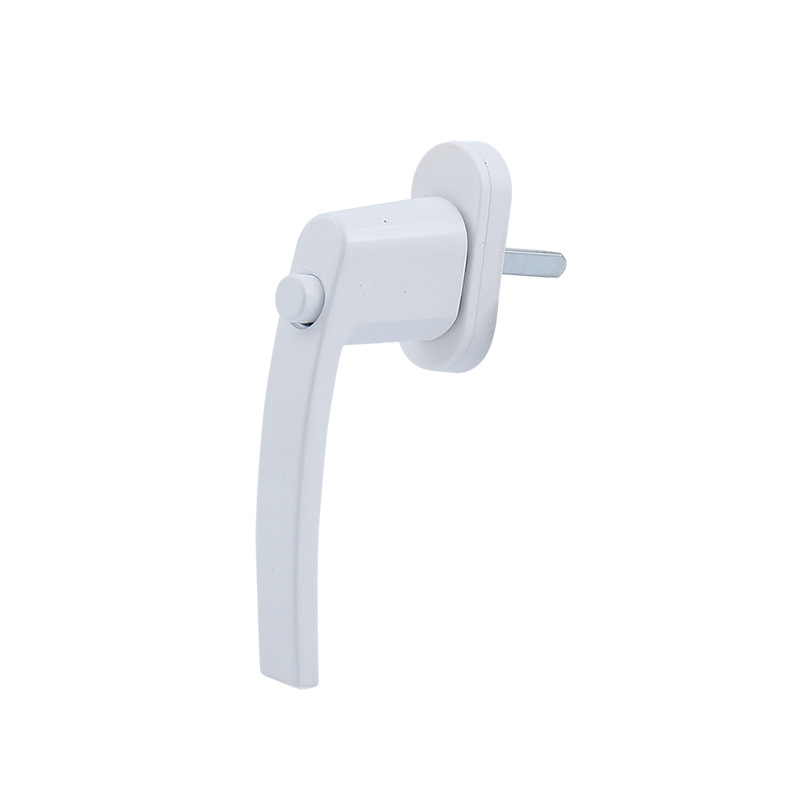 Plastic-steel door and window button handle, metal sliding sliding inward-opening window handle, hand-in-hand button handle details Picture