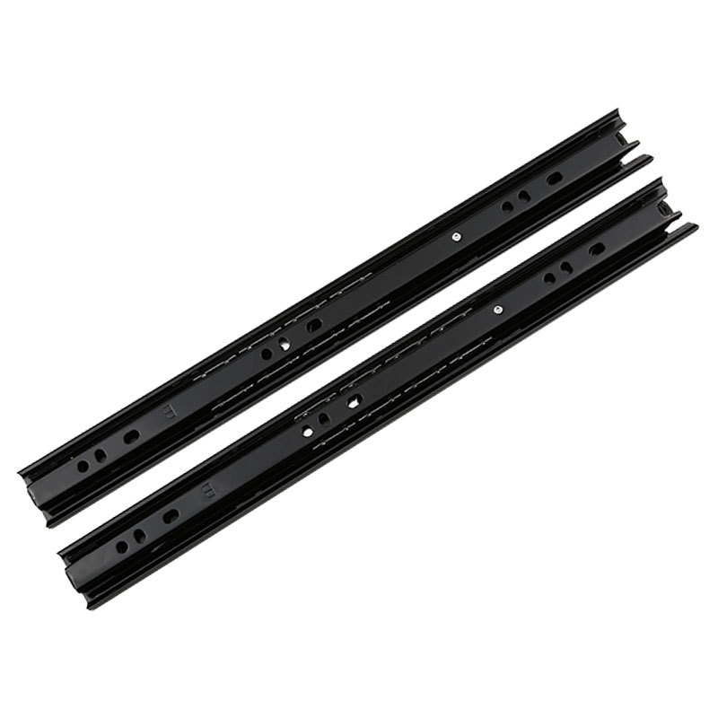 Wholesale of Weiltai 35 wide slide rail decorative painting sliding strip guide rail, three-section drawer slide rail, steel ball silent slide rail Item Picture