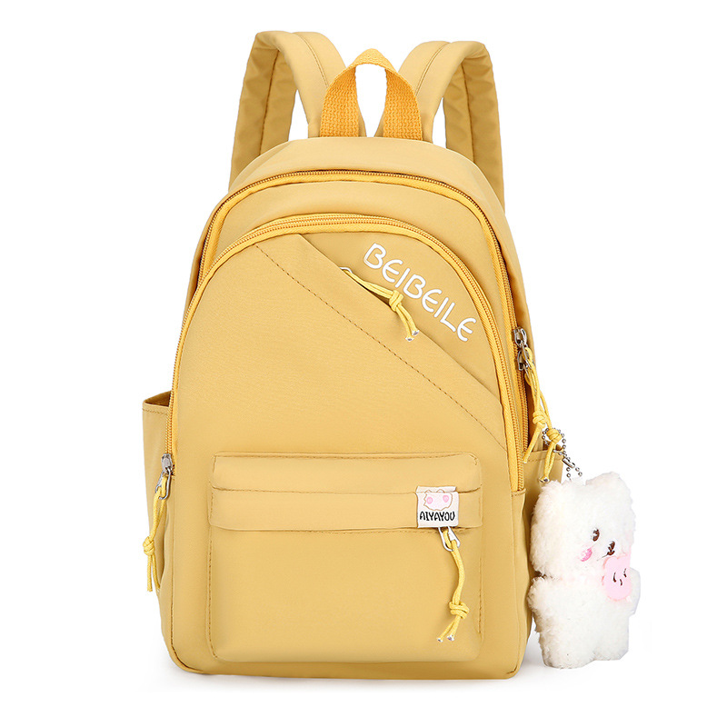 New fashionable and simple children's schoolbags, lightweight and stress-reducing backpack for primary school students, backpack for kindergartens, and travel and study bags Item Picture