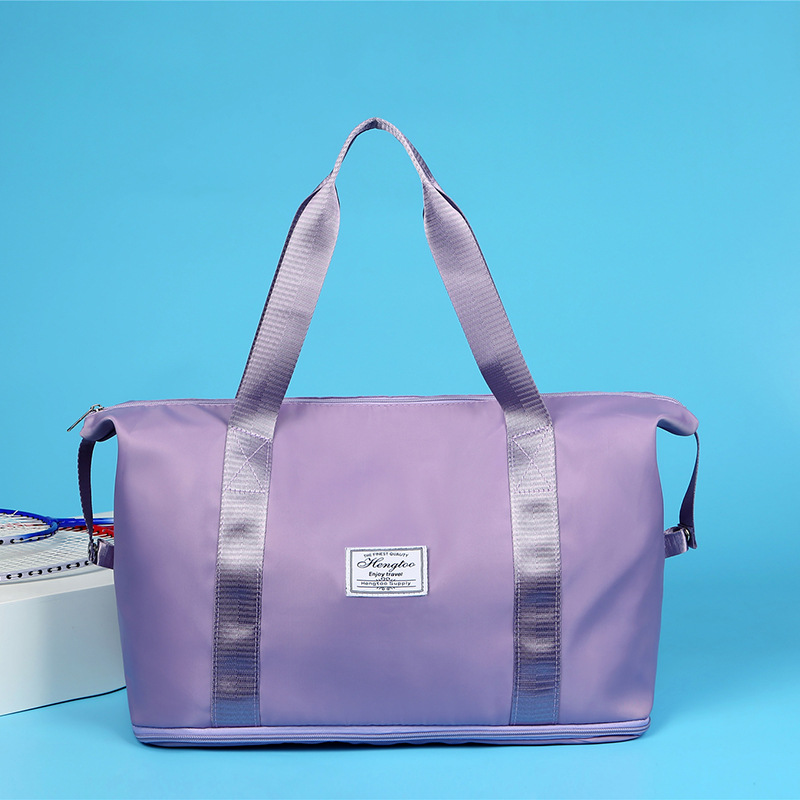 Large-capacity travel bag for women with a super large handle, portable for business trips, maternity storage bag, sports and fitness bag, luggage bag full figure