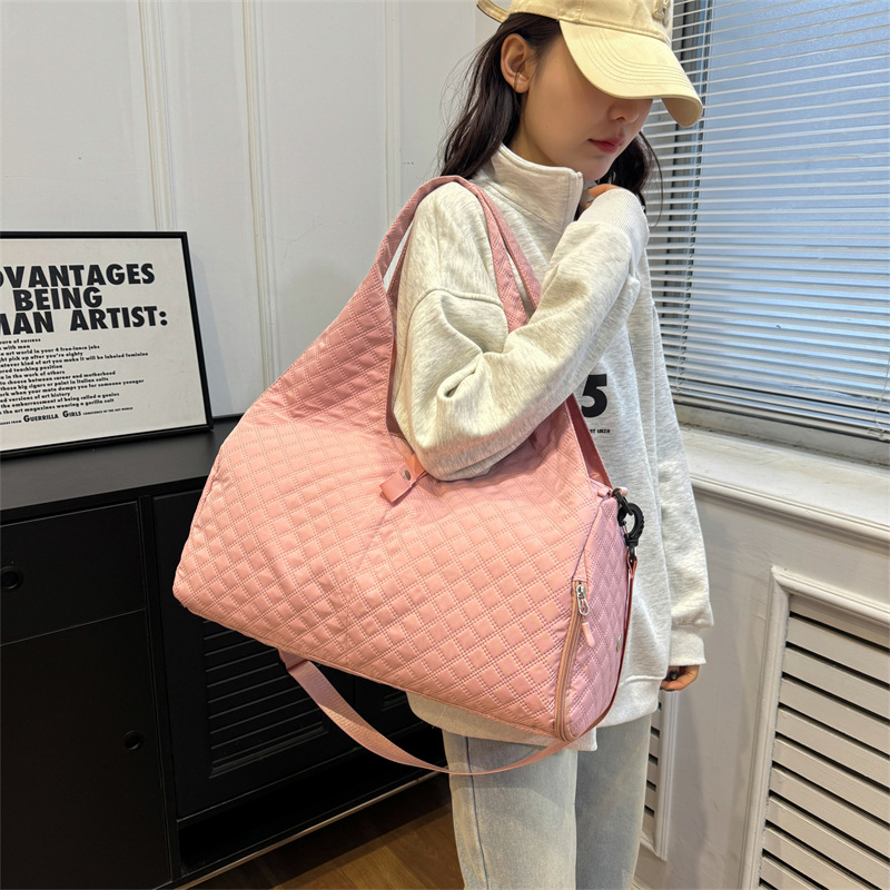 Sports, swimming and fitness bags, outdoor short-distance leisure travel bags, large-capacity moving and storage luggage bags, maternity bags for girls Specification drawing