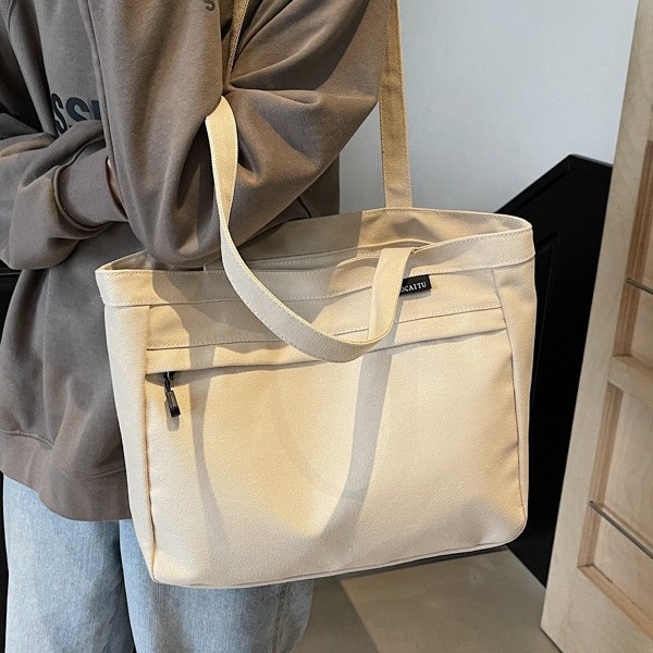 Tote bag Autumn and Winter new large-capacity commuting single-shoulder armpit bag, laid-back student single-shoulder bag, commuting to work bag details Picture