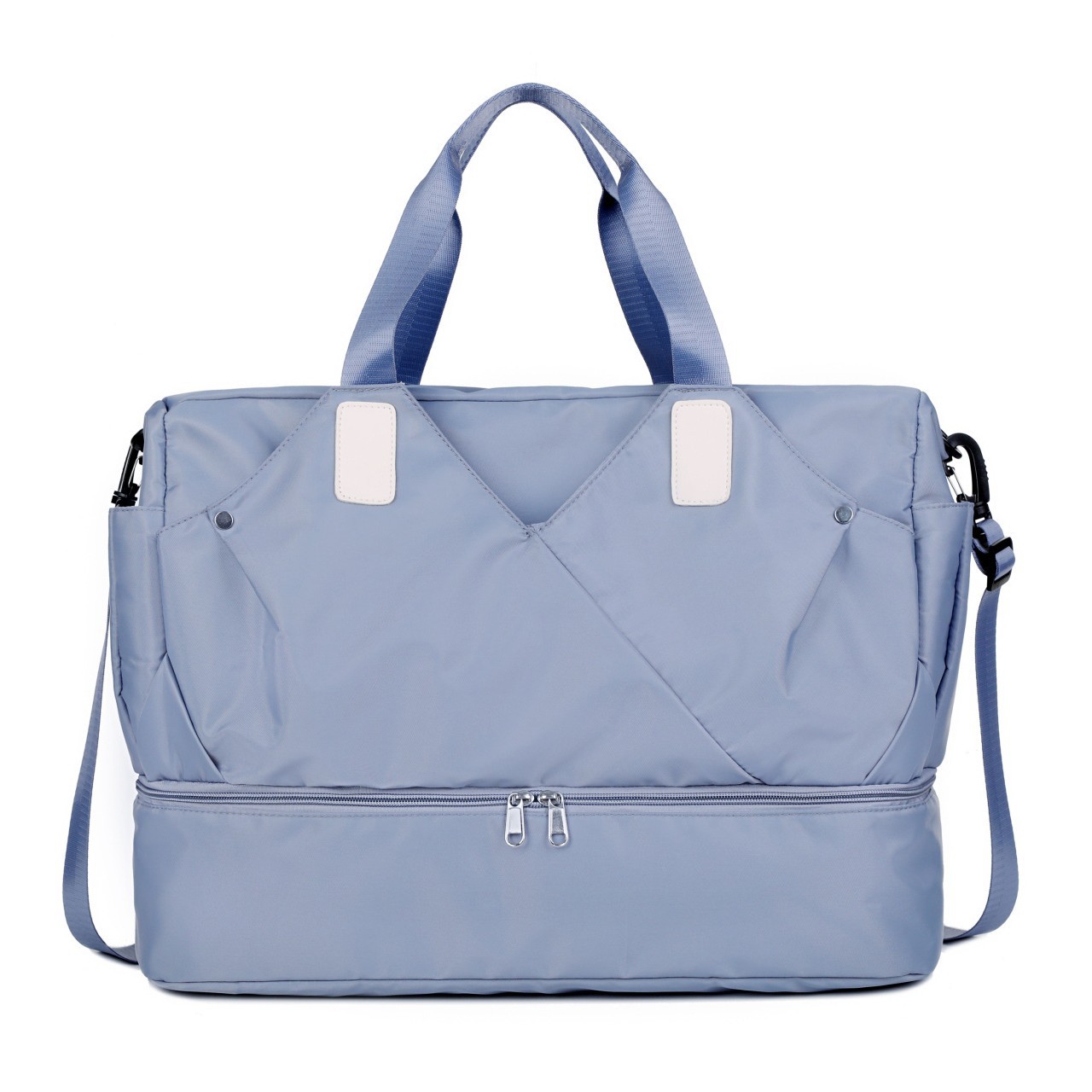 2024 New travel bags for women: large-capacity, lightweight, short-distance hand luggage bag, dry-wet separated fitness bag, yoga bag Item Picture