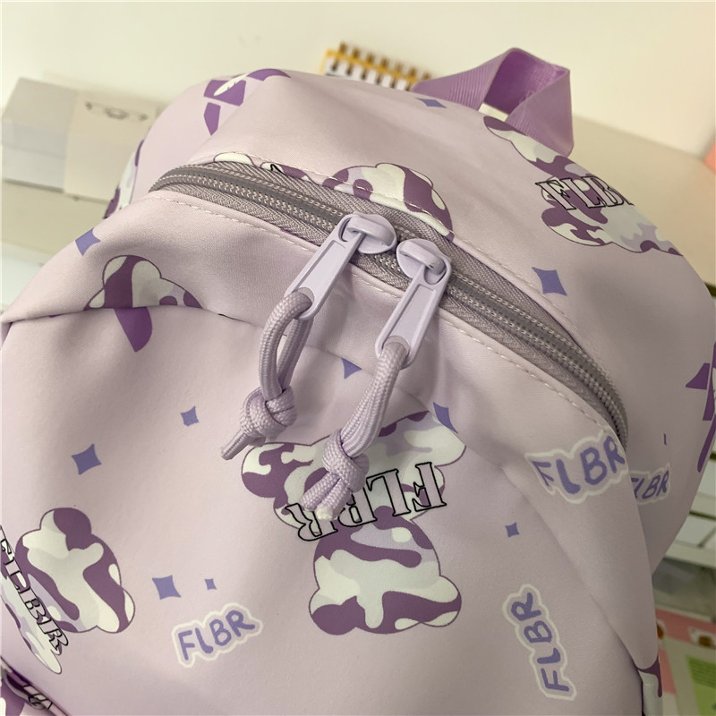 New and fresh high school student backpack, junior high school student and female student backpack, large capacity, high appearance level computer bag Specification drawing