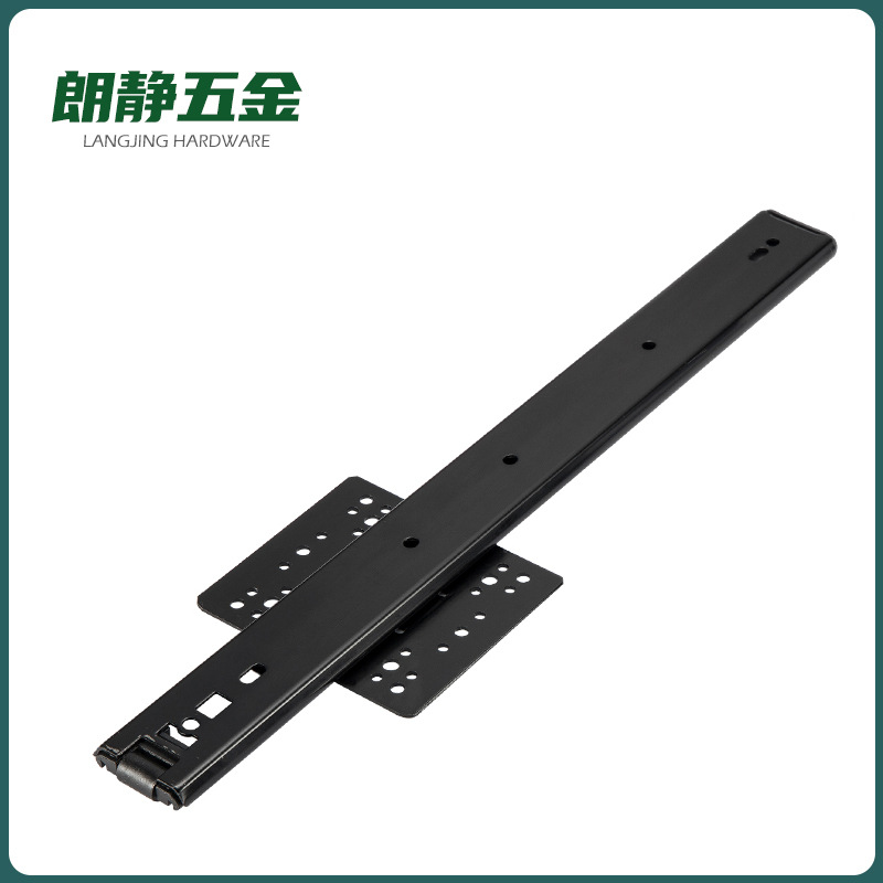 Cabinet insert type, wardrobe folding door, hidden sliding track, side insert revolving door, square panel, TV cabinet sliding rail Application Scenario