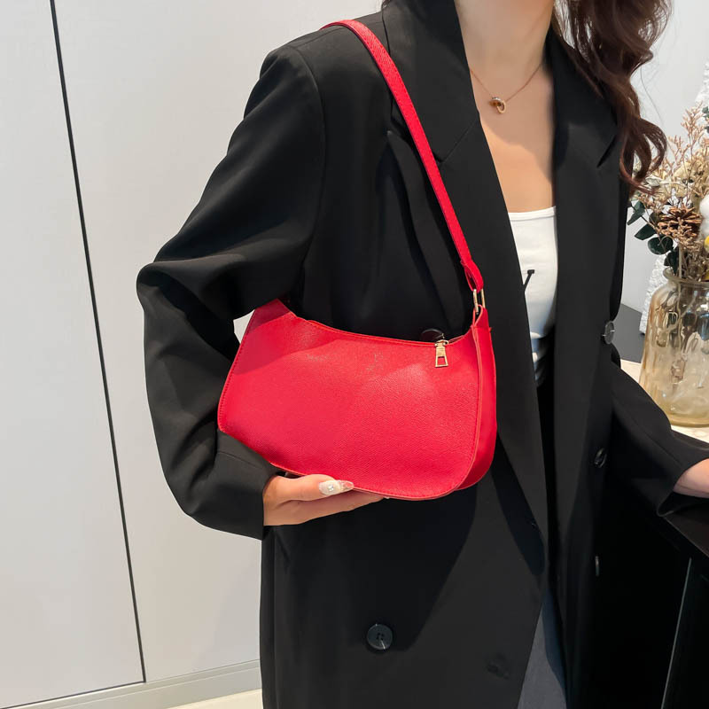 The new autumn/winter 2024 collection features a stylish and elegant underarm bag with a retro and simple texture, and a cross-border trend Specification drawing