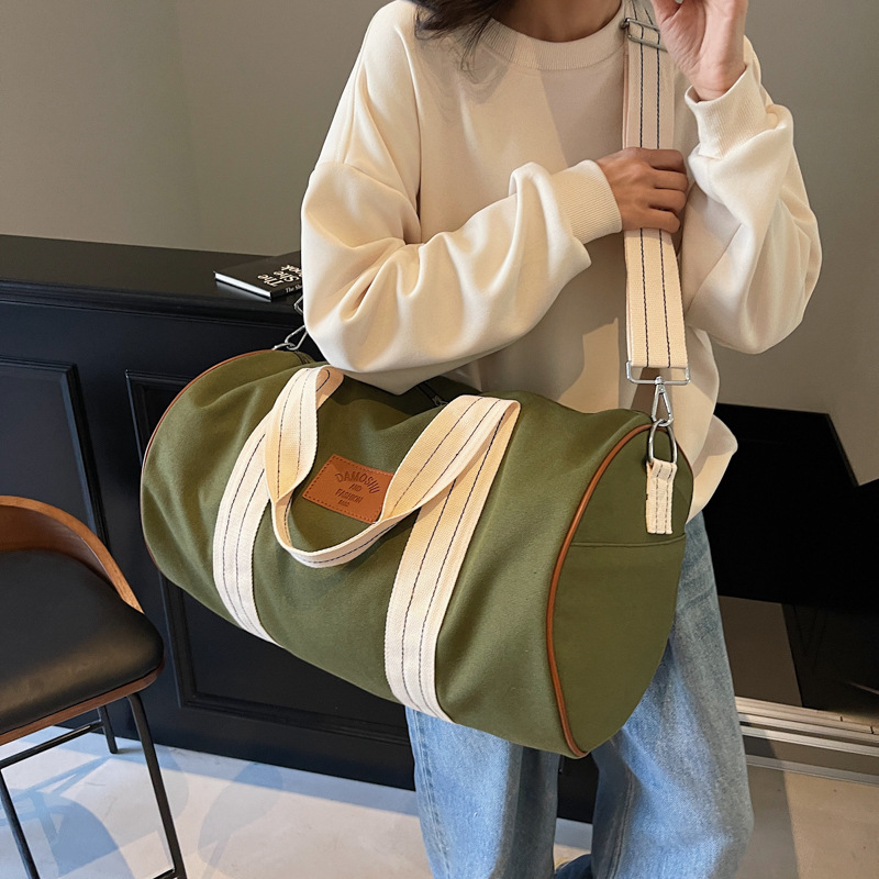 Trendy casual hand-held travel bag for men and women, 2025 new style for going out, large-capacity sports, swimming and fitness bag details Picture