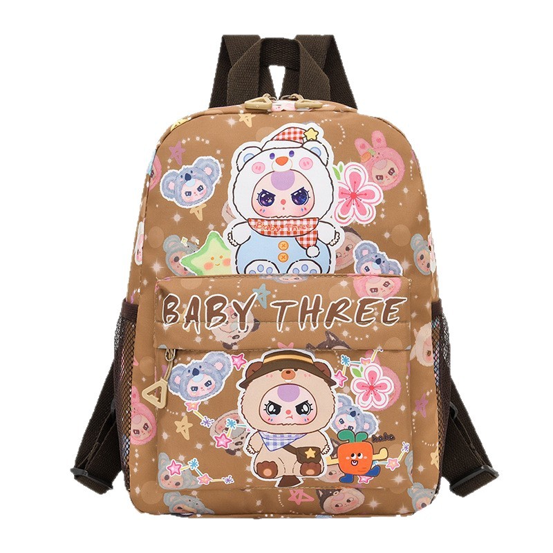 New high-appearation-level schoolbag, large-capacity backpack for primary school students and children, cute cartoon lightweight backpack, and outdoor backpack Item Picture