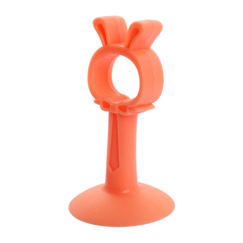 (Patent) Creative silicone door stop without drilling, anti-collision door stop, bathroom door stop, home use behind the door Item Picture