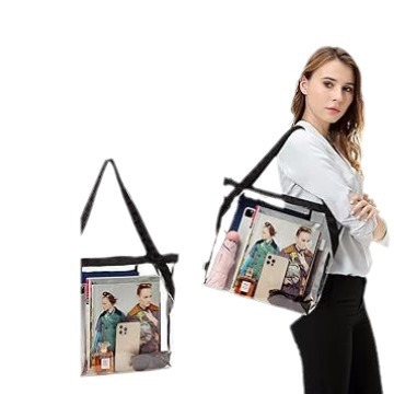 New cross-border bestsellers: pvc crossbody thickened large-capacity insulated bag, lunch bag, hand bag, shoulder bag Item Picture
