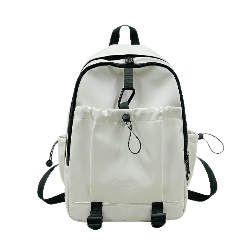 Cross-border fashion large-capacity schoolbag, Korean version for high school and college students, casual junior high school, forest-style backpack, backpack and travel bag Item Picture
