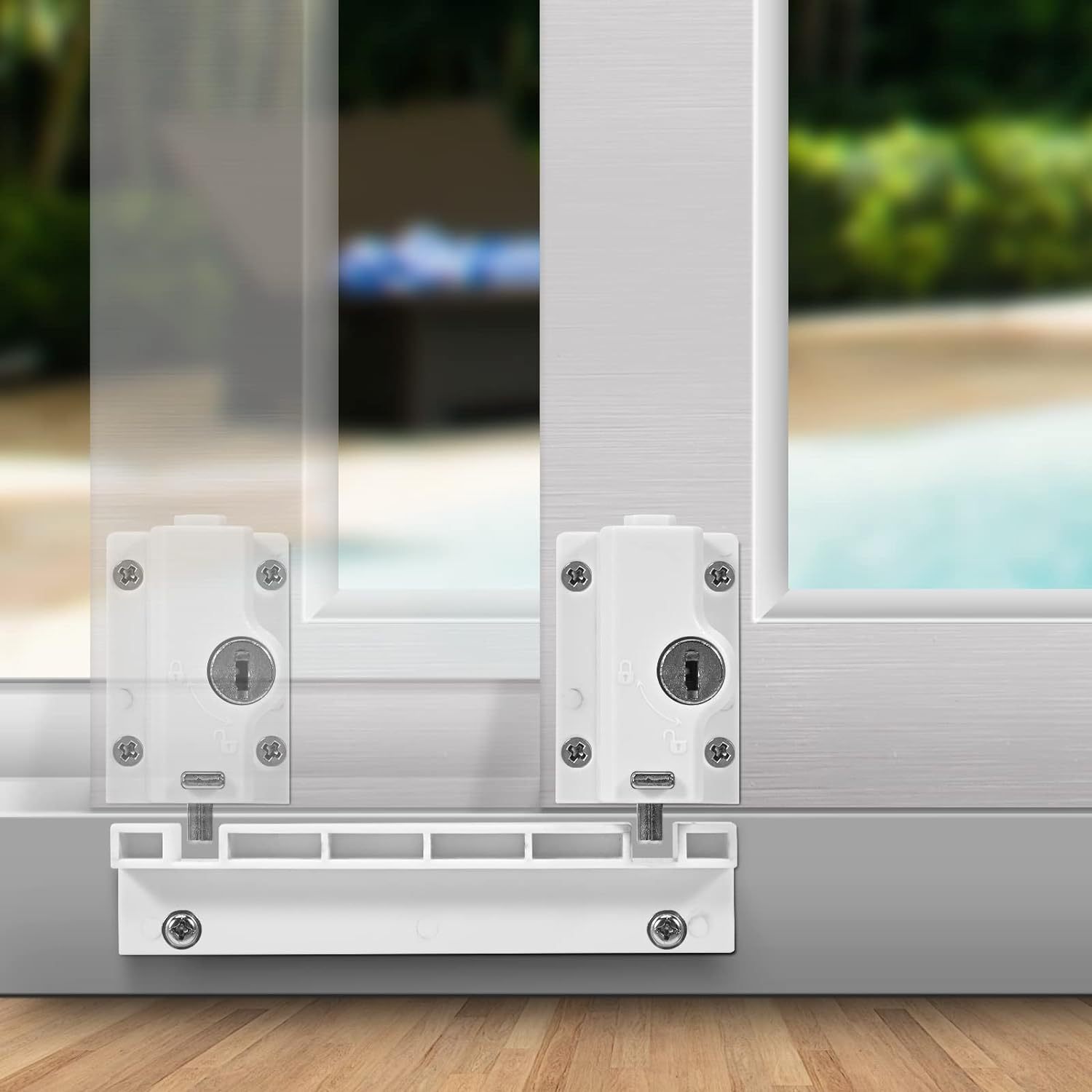 Window limiters, door locks, child safety protection locks, high-rise anti-opening window locks, door blockers, window fixers Application Scenario