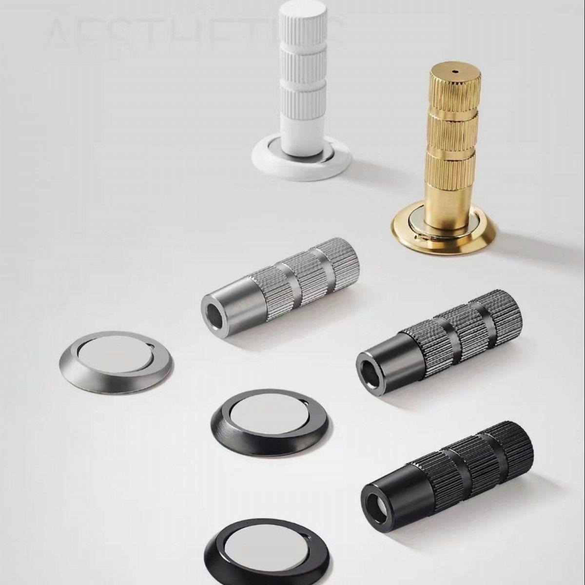 The exit is hidden. The ultra-thin and minimalist door is invisibly attracted. The interior door, wooden door, strong magnetic door, and the top door stop are hidden with door attraction full figure