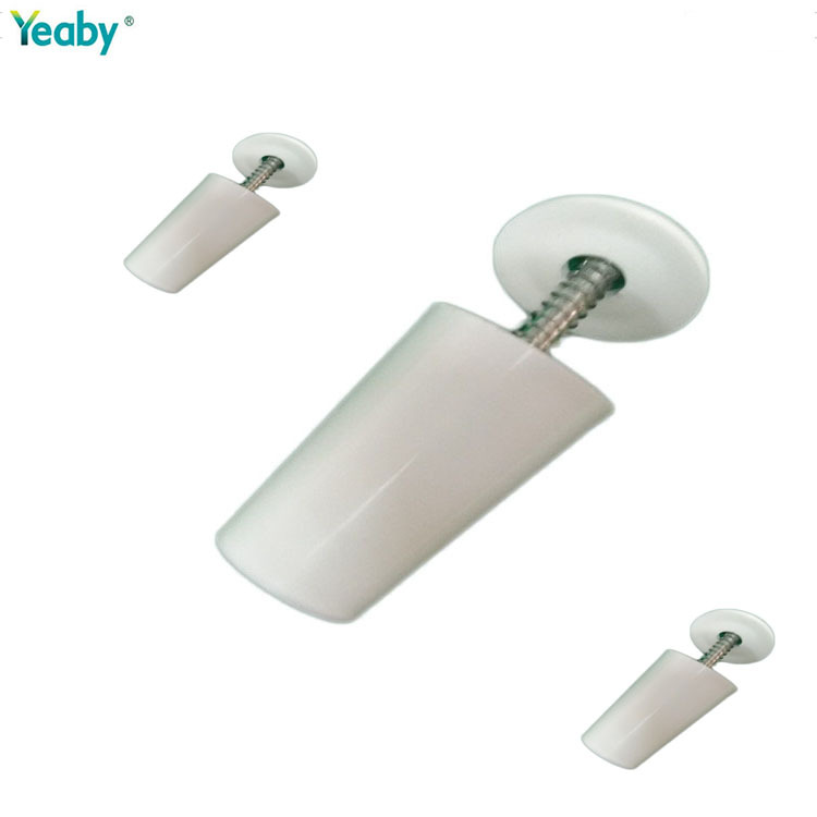 Aluminum alloy roller shutter accessories with nut core anti-lifting device and plastic decorative cover plug details Picture