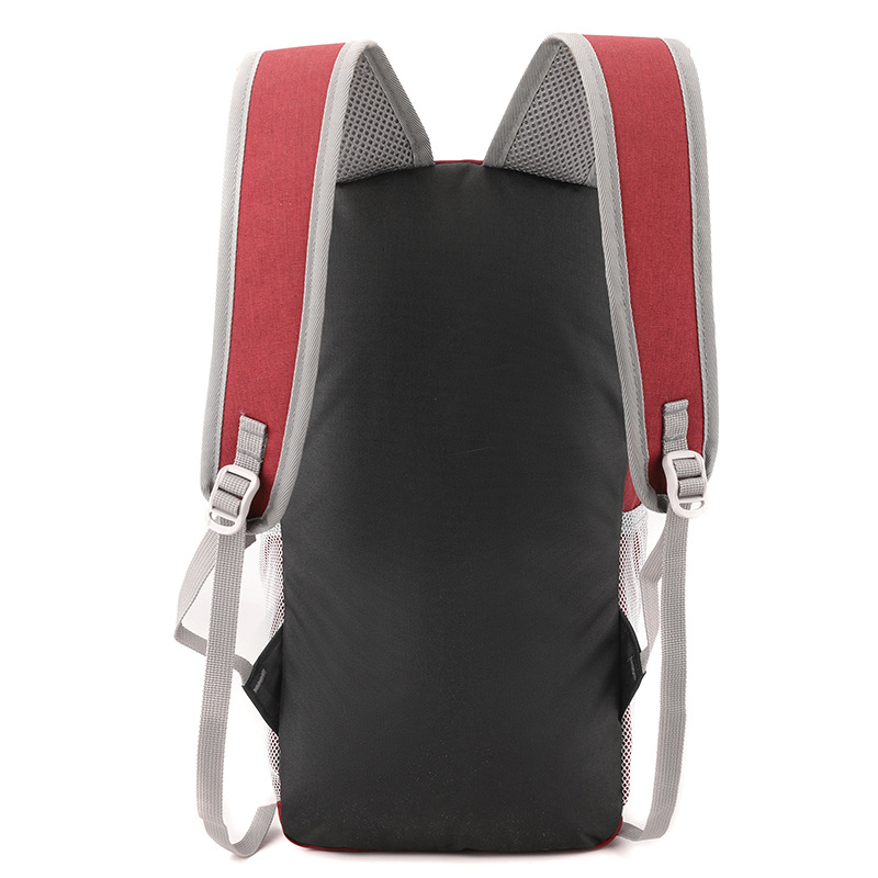 New casual outdoor backpack for men and women, lightweight and portable cycling bag, sports running, water-repellent travel backpack Specification drawing