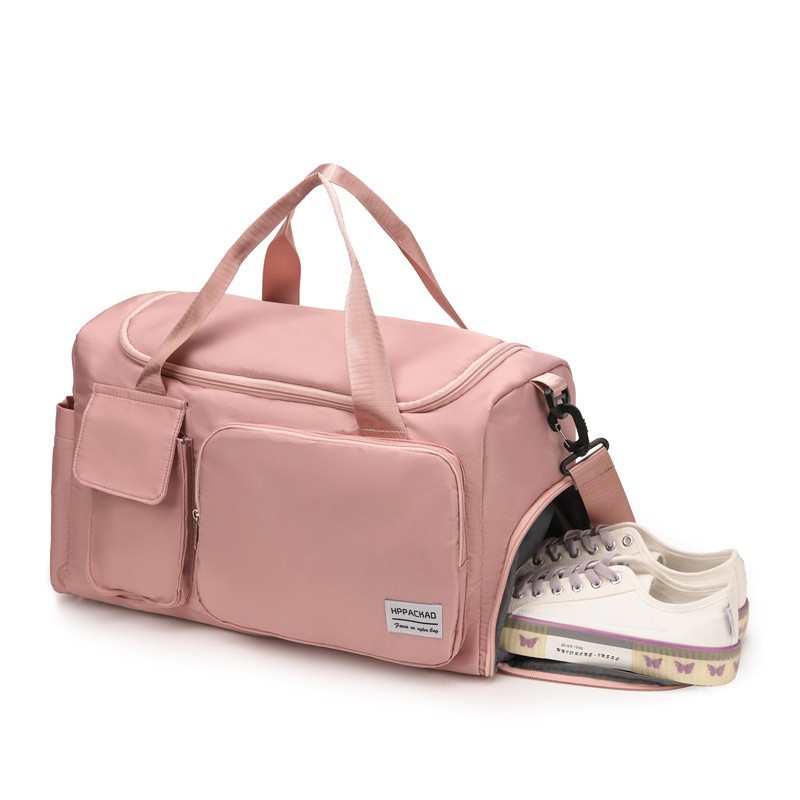 Travel bag, dry and wet separate for men and women, hand bag, shoulder bag, light clothing storage bag, fitness bag, waterproof luggage bag Application Scenario