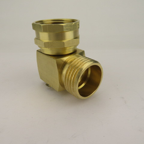 Garden hose rotary elbow connector 90-degree solid brass tube joint hose twist protector Application Scenario