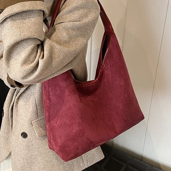 Retro tote bag for women, 2024 new Korean version leopard print commuter bag, fashionable large-capacity single-shoulder bag, underarm bag Specification drawing