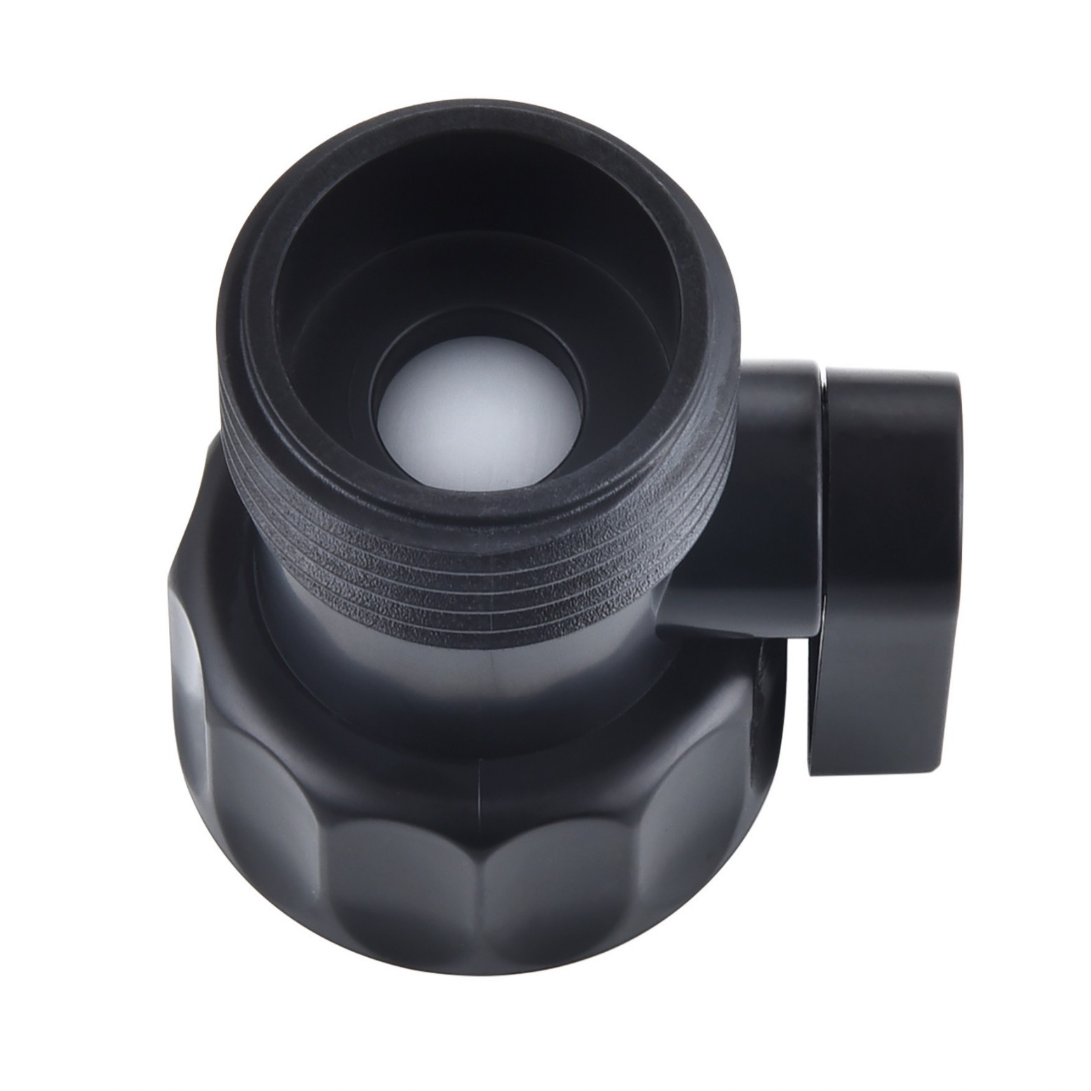 Cross-border American standard 3/4GHT garden hose threaded joint plastic ball valve water supply control switch Specification drawing