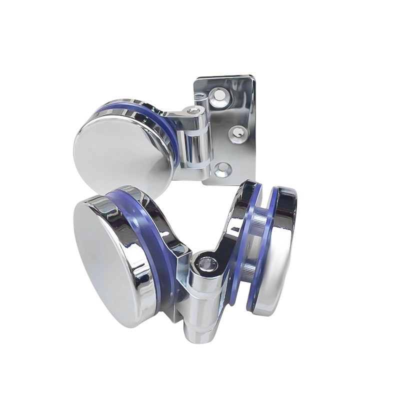 Circular hinges for cooked food Windows, frameless glass door hinges, tempered glass door hinges, cabinet door hinges, perforated hinges Item Picture