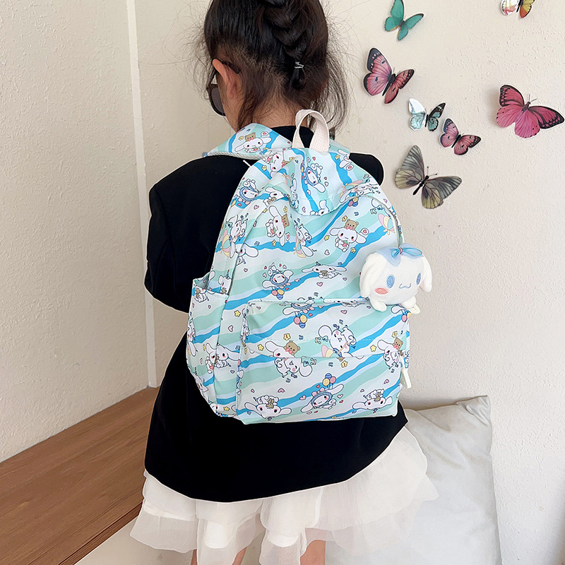 Sanrio's new children's schoolbag is cute and cartoonish, reducing the burden. It's a high level of appearance, lightweight and versatile bag details Picture