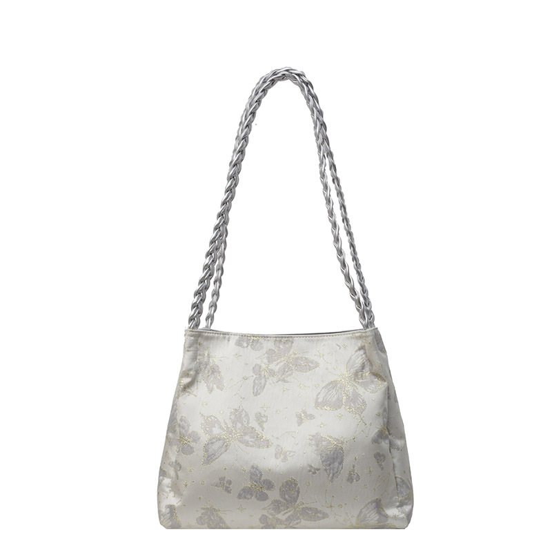 Ballet-style women's 2024 new fashion and casual single-shoulder bag, large-capacity tote bag, large commuting bag for classes Item Picture