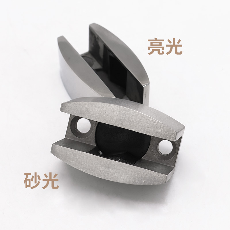 Factory wholesale 304 stainless steel glass sliding door limiters, door anti-swing devices, shower room fixing parts and accessories Specification drawing