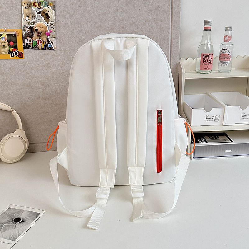 Korean-style Instagram niche and simple schoolbag for girls in grades three to six, large-capacity backpack for junior high school students to travel Specification drawing