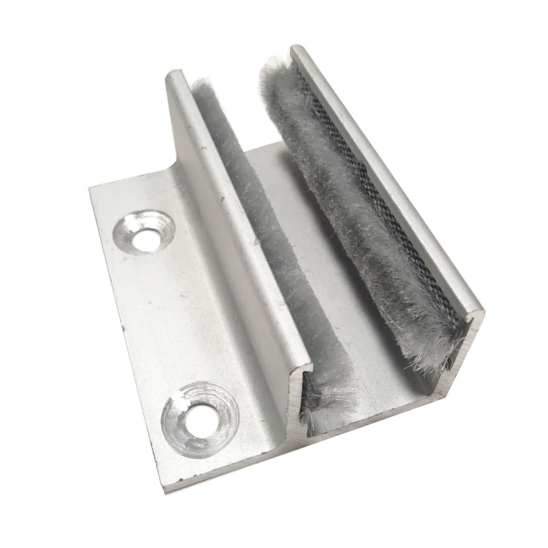 Frameless glass door body anti-sway device, automatic door, floor-mounted sliding door guide device, electric sensor door anti-sway fixator Item Picture