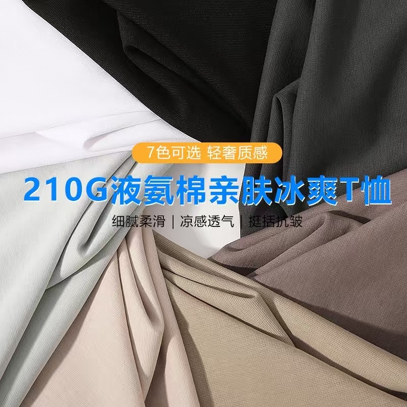 Cross-border 210/㎡ 50-count double-yarn Rowan Roman cotton men's and women's same style short-sleeved T-shirt advertising shirt Men's casual wear cultural shirt advertising shirt T-shirt style novel, comfortable and breathable short-sleeved detail image 3