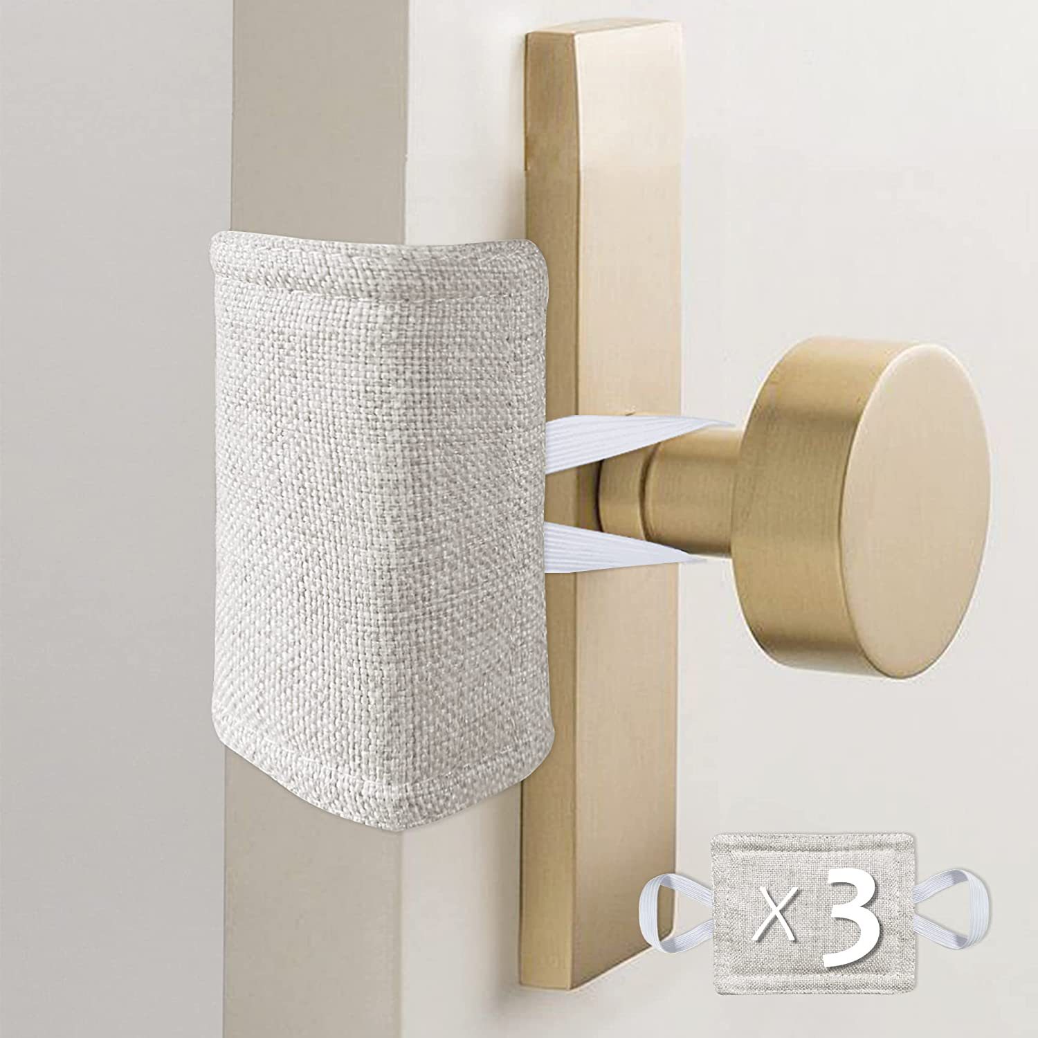Door muffler, door cover, door closing pad, kindergarten door muffler, door latch cover, silent door pad, no need for drilling, no marks Application Scenario