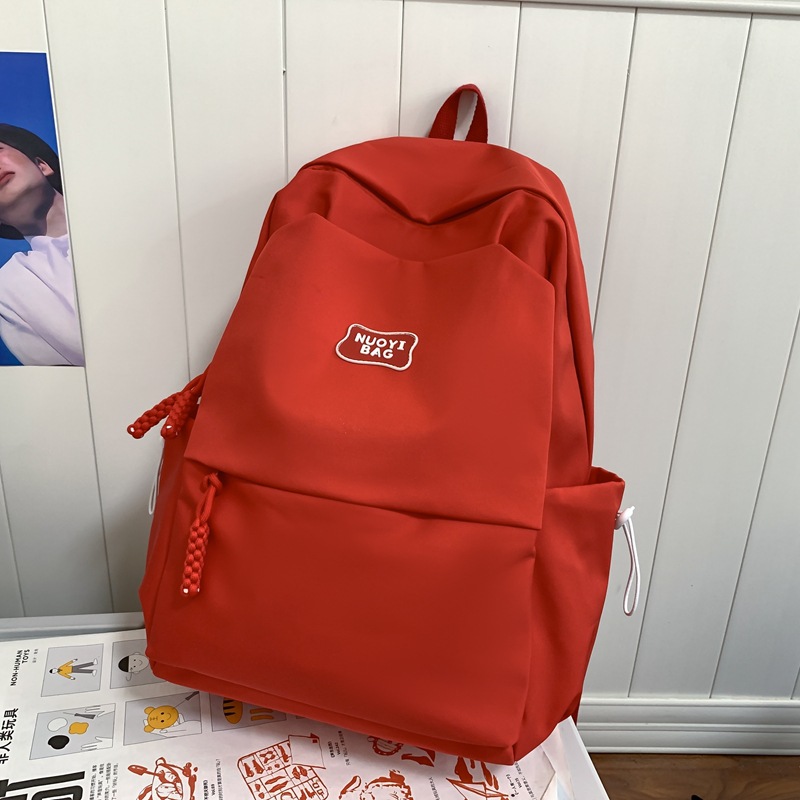 Schoolbag for girls, junior high school students, middle school students, large-capacity simple backpack, new 2025 backpack, Little Bear, versatile for college students Application Scenario