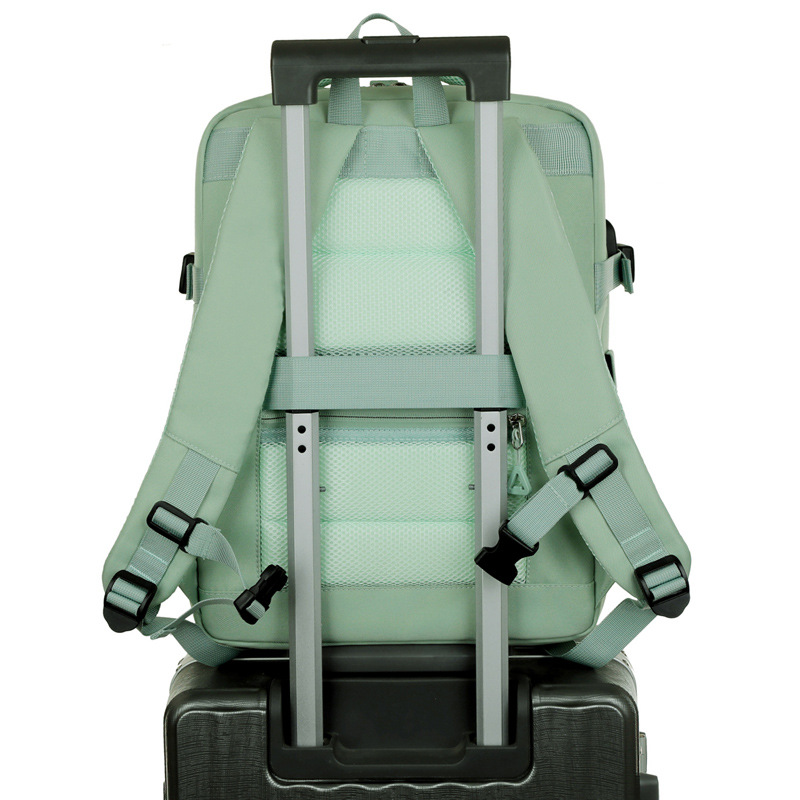 Travel backpack: Lightweight and lightweight, student schoolbag, computer bag, large-capacity multi-functional backpack for men and women, business trip and commuting backpack Specification drawing