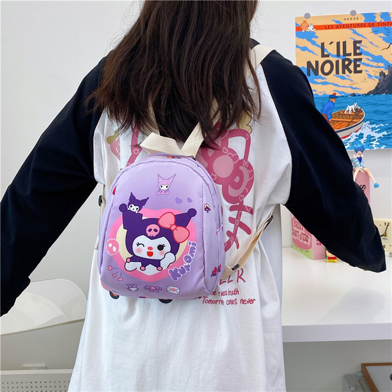 New cartoon kindergarten and primary school students' class bag, cute backpack, stylish printed large-capacity class backpack style Application Scenario