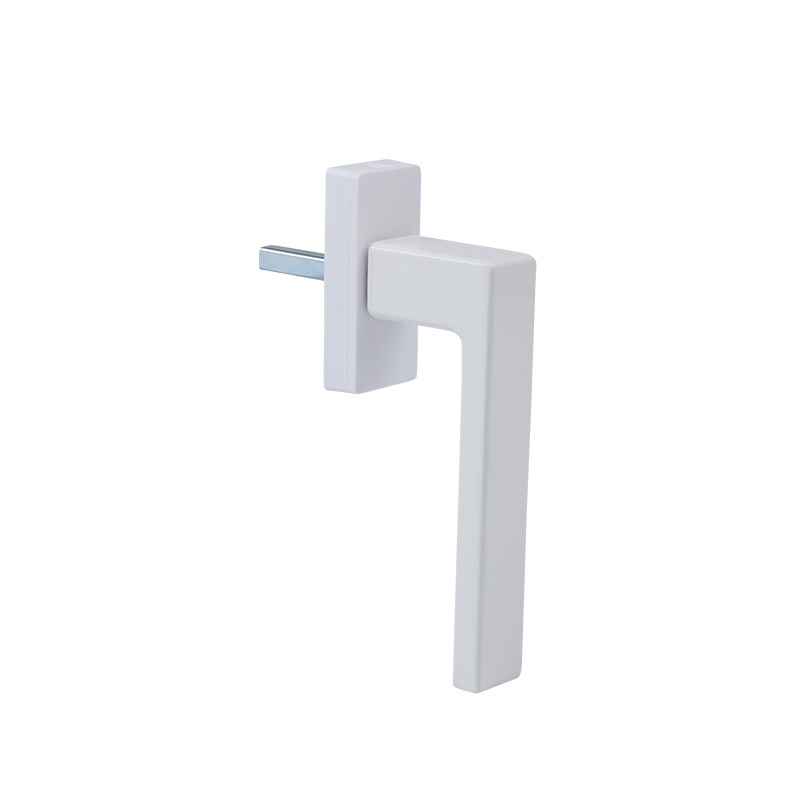 Aluminum alloy window square handle 38 sliding window handle lock for interior and exterior swing doors and Windows aluminum alloy straight handle handle Item Picture