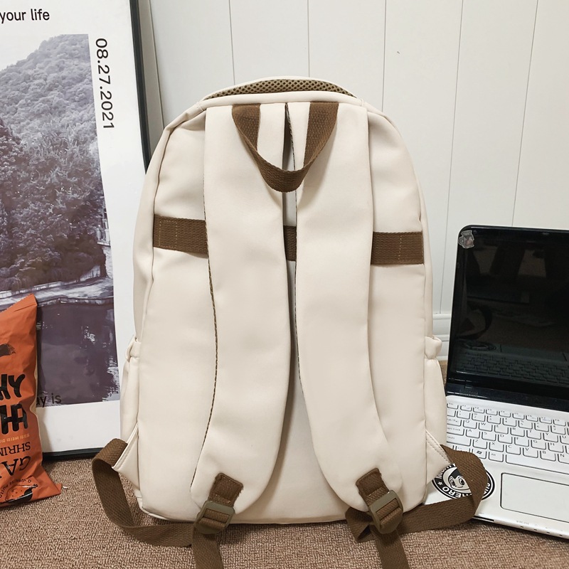 Trendy brand backpacks for men in 2024, large-capacity travel backpacks for junior and senior high school students, and computer backpacks for female college students Specification drawing