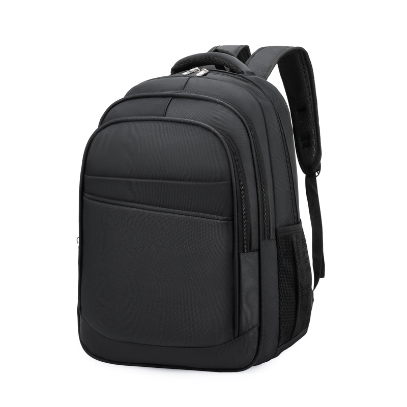 New fashionable, simple and trendy backpack for men, large-capacity business and casual backpack, travel and commuting computer bag Item Picture