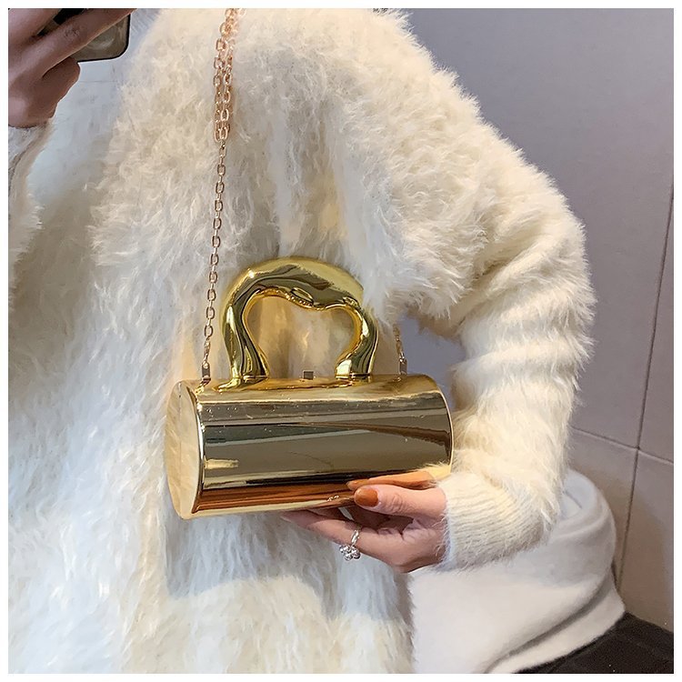 Best-selling acrylic fashionable handbag for women, new stylish and versatile solid color box bag, fresh and elegant crossbody bag Application Scenario