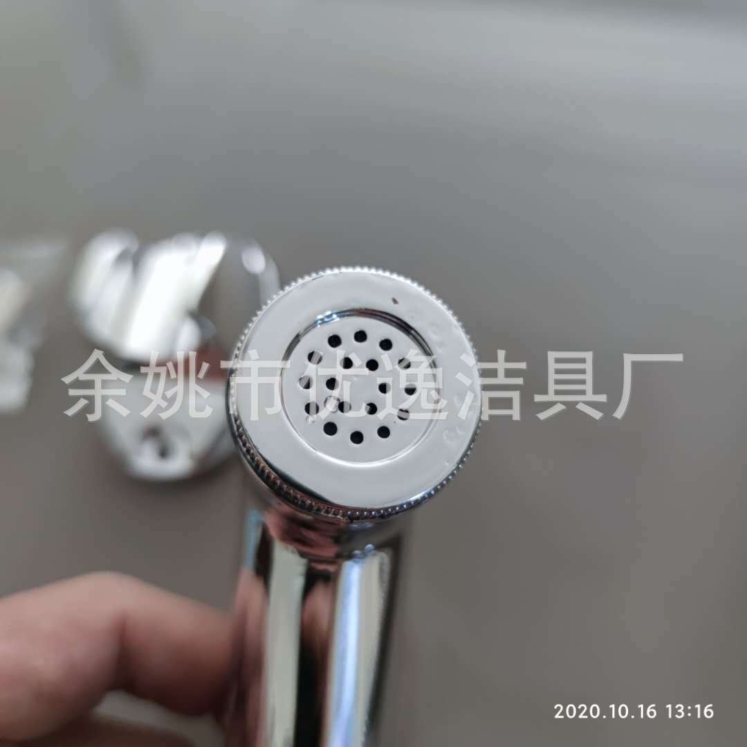 Factory export plastic feminine washbasin with pipe base set, toilet companion accessories, spray gun, Amazon export version Specification drawing