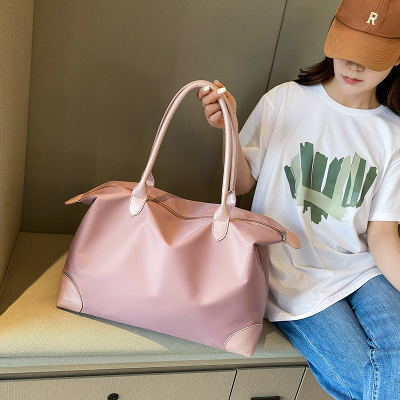 Short-distance business trip large-capacity commuting travel bag, lightweight storage bag, travel travel bag, fitness bag, storage maternity bag details Picture