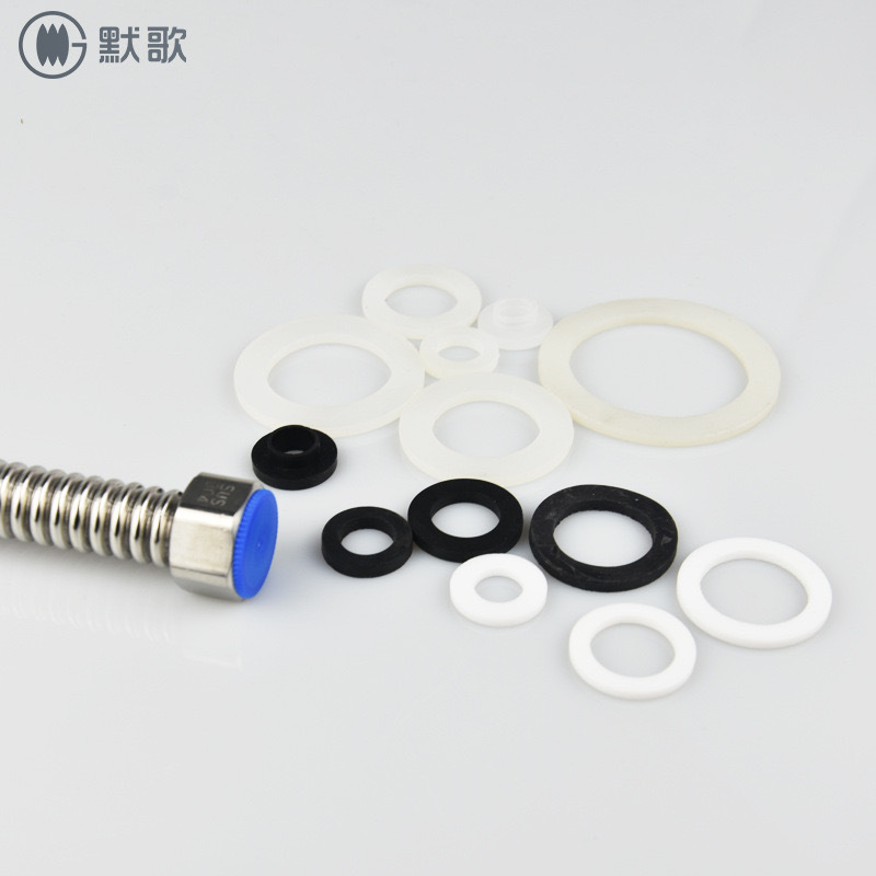 Water pipe flat and convex gasket, mesh gasket, silicone gasket, rubber sealing ring, 4-inch / 6-inch / 1-inch corrugated hose sealing gasket Application Scenario