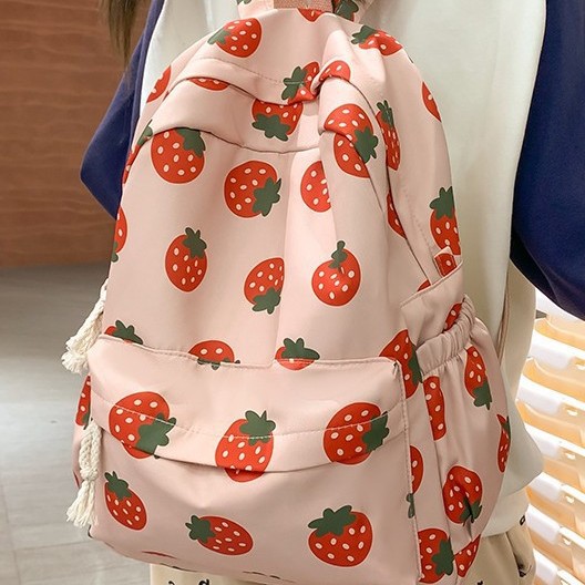 Student schoolbag, large-capacity backpack, new cartoon versatile backpack, cute school style, fresh backpack, computer bag Application Scenario