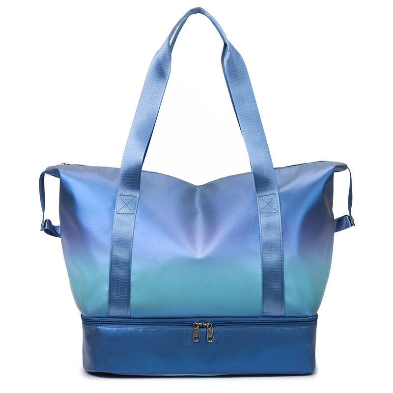 New colorful hand-held fitness bags, outdoor sports and leisure swimming training bags, dry and wet separation travel bags with shoe compartments Item Picture