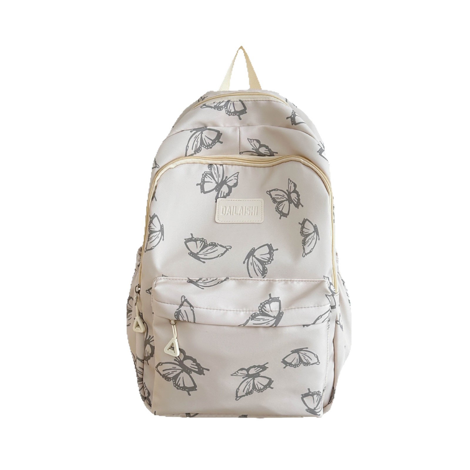 Cross-border Japanese-style wind Butterfly backpack for girls, a large-capacity schoolbag for junior high school and primary school students, and a lightweight backpack for traveling Item Picture