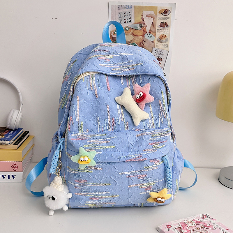 Cute schoolbags for primary school students, girls' backpacks, new casual and cute large-capacity backpacks, and study bags for grades one and two Application Scenario
