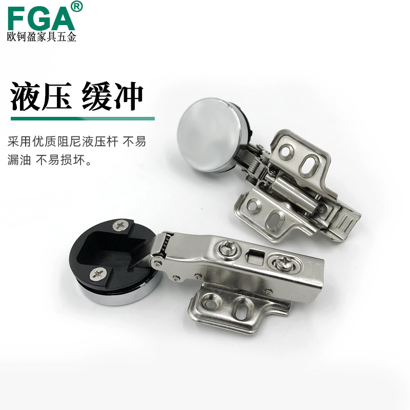 26-cup glass door hinge display cabinet, 35-cup hydraulic damping hinge cabinet, aluminum frame buffer silent aircraft hinge Application Scenario