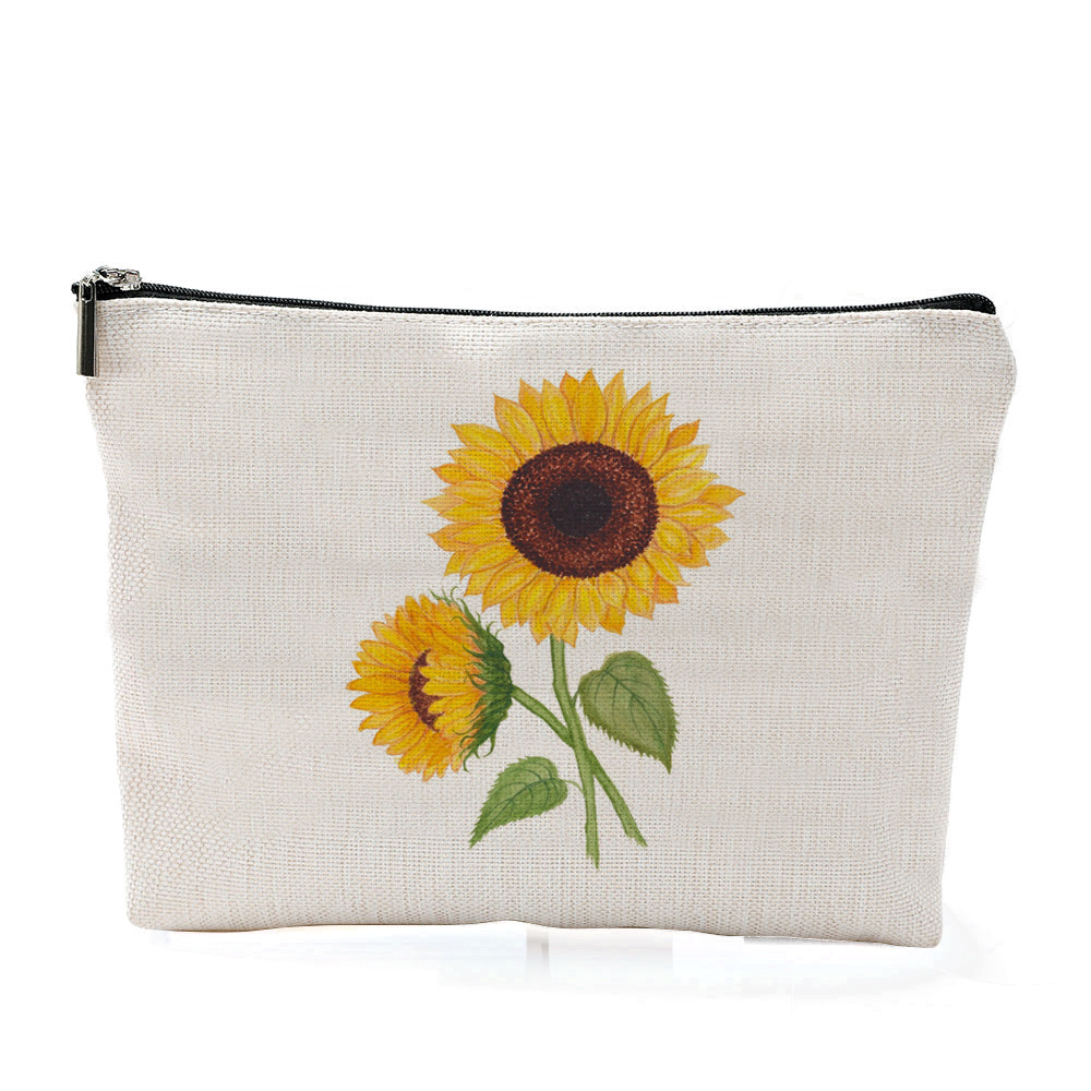 The best-selling Taylor waterproof linen cosmetic bag, loose change toiletries and portable zipper storage bag on cross-border Amazon temu Application Scenario